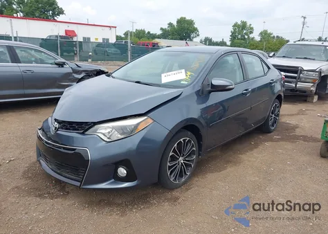 2014 Toyota Corolla S Plus z USA, uszkodzony, nr VIN 2T1BURHE2EC062336